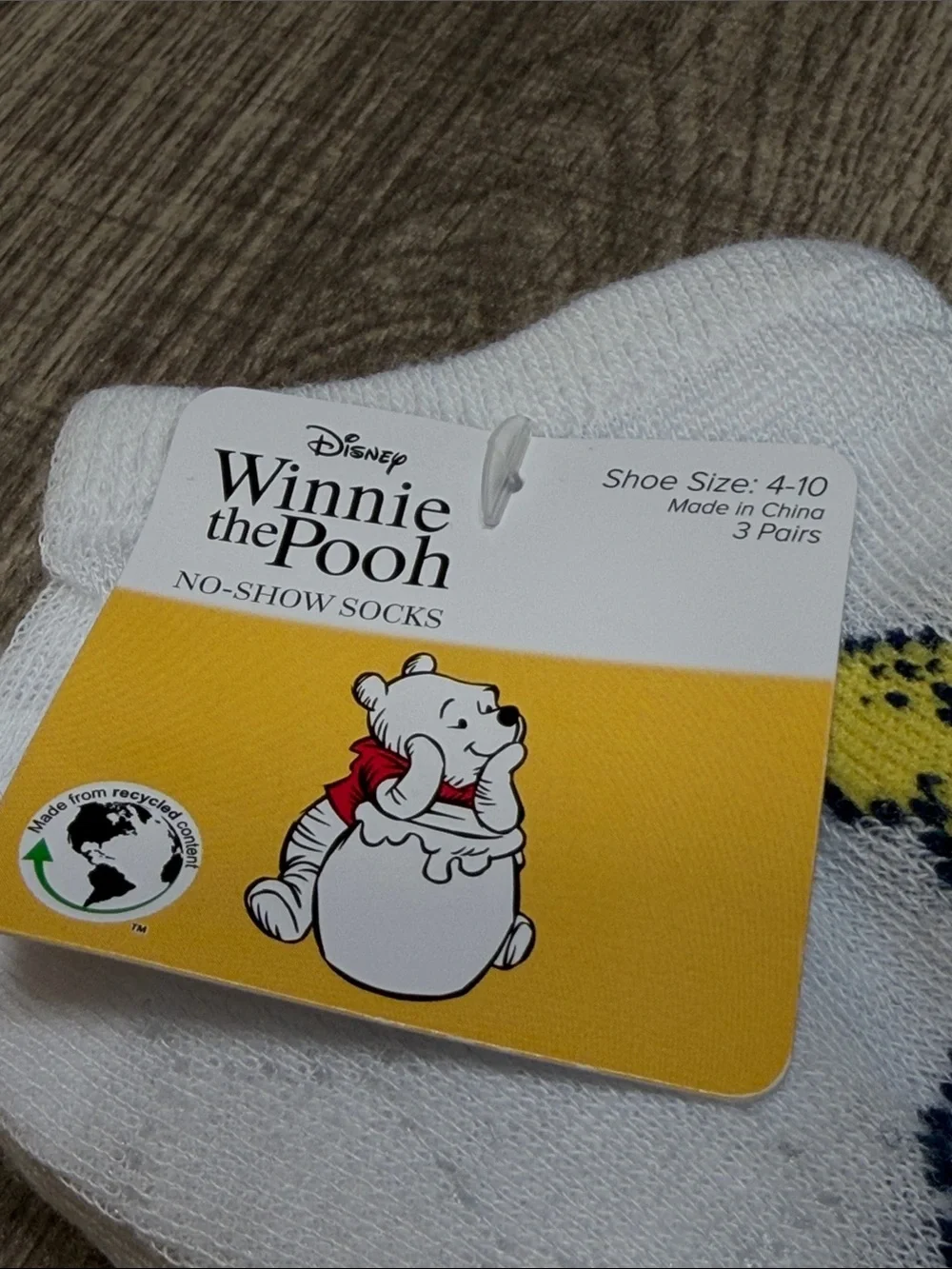 ☄️5 for $20☄️Winnie the Pooh Women’s No-Show Sock Trio